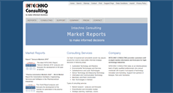 Desktop Screenshot of intechnoconsulting.com